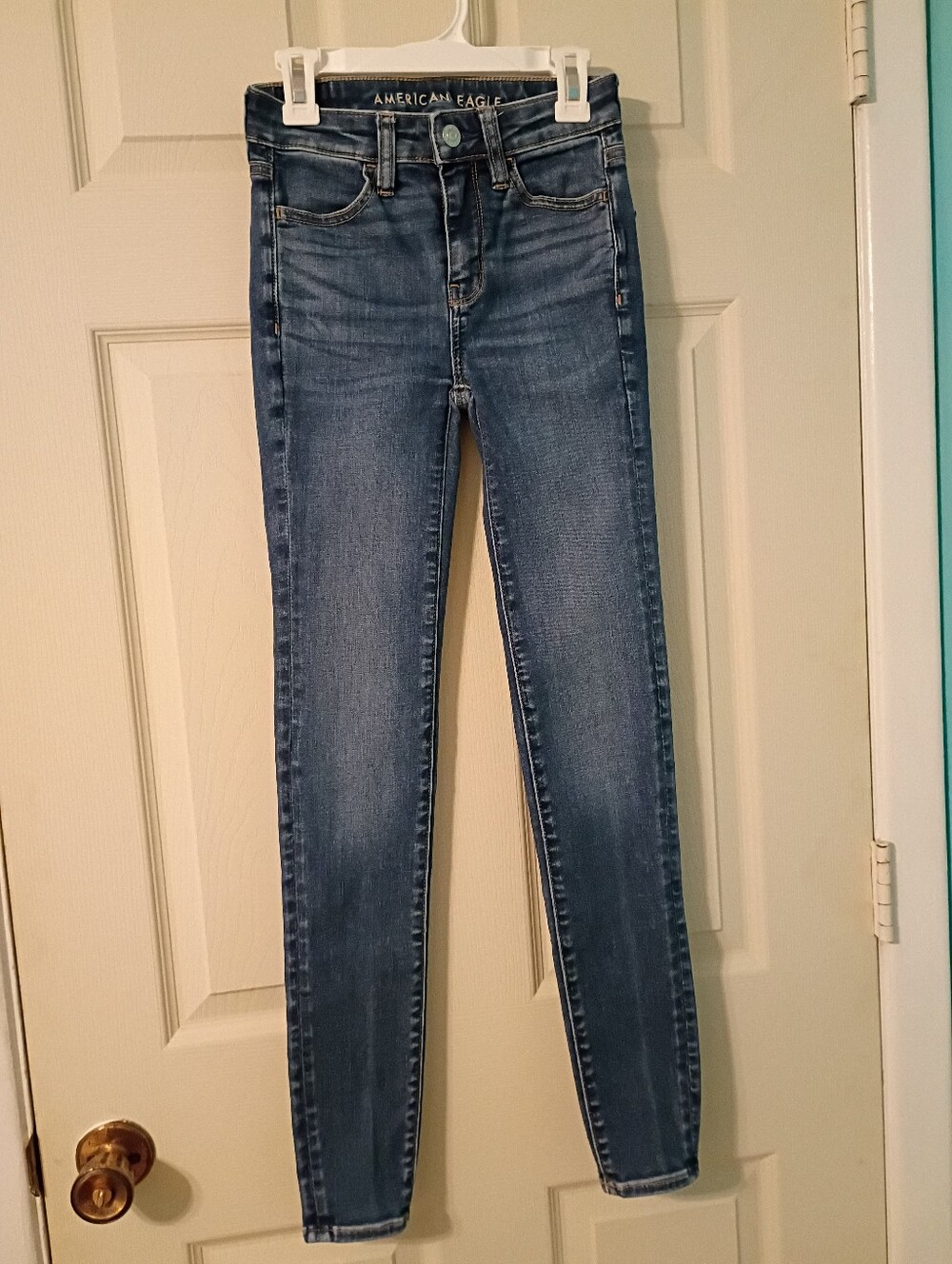 American Eagle Outfitters High-Rise Jegging Ne(x)t Level Stretch Jeans-Size 000R